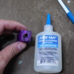 Whistle Key Ring CA Glue