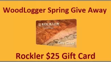 WoodLogger Spring Give Away