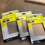 Cutting Board Care Sand Paper