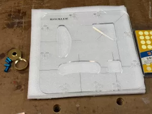 Rockler Cutting Board Handle Routing Template