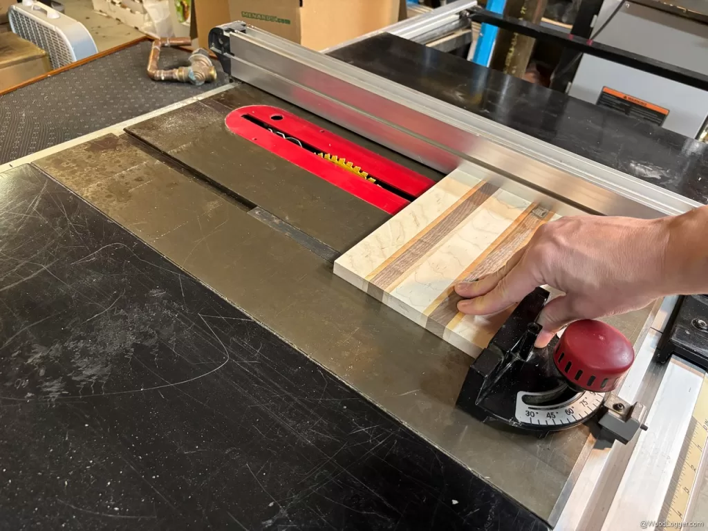 Cheese Slicer Cutting Board Kerf Cut